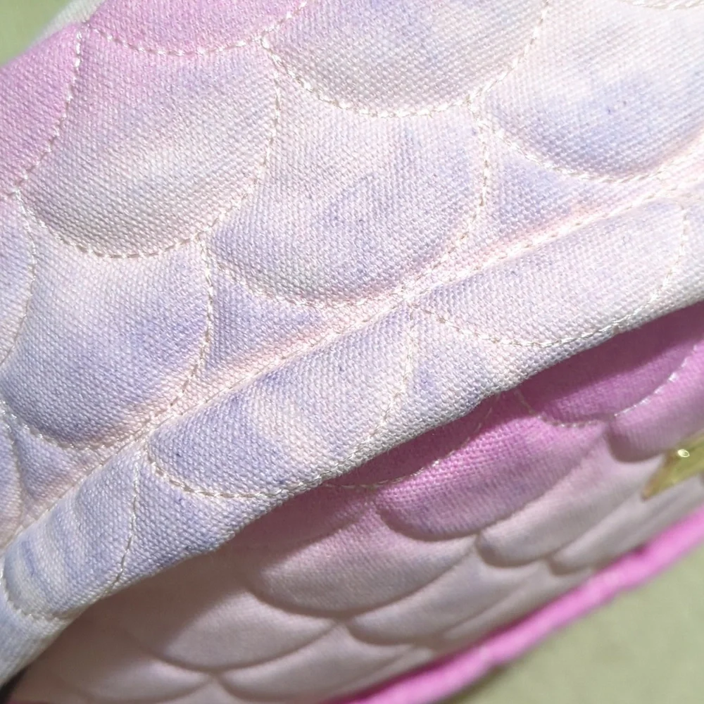 Betsey Johnson Pink Mermaid Scales Backpack Ombre